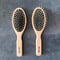 [KOSTKAMM]  Waxed Beech Wood Oval Hair Brush  / 21.5cm / オーバル型ブラシ / 4510