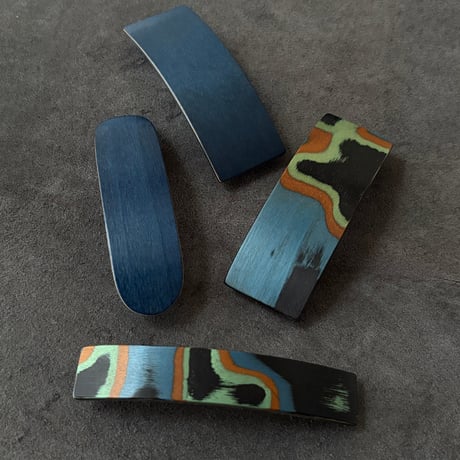 [KOSTKAMM] Natural Wood Hair Clip / 8cm