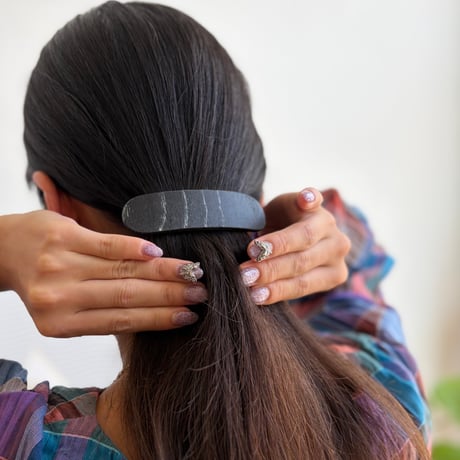 [KOSTKAMM] Natural Wood Hair Clip / 8cm