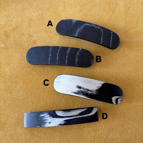 [KOSTKAMM] Natural Wood Hair Clip / 8cm