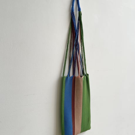 [pips]  Cotton Handwoven Hammock bag /  New Color