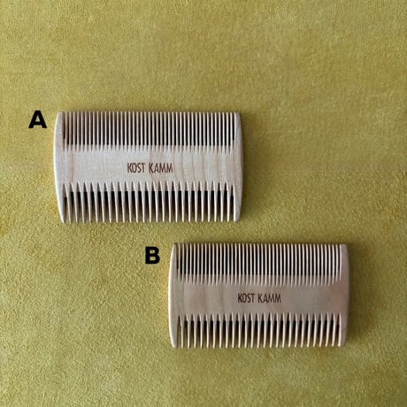 [KOSTKAMM] / baby  comb 2 side   / 6cm / narrow / extra narrow /23 /  コストカム 櫛