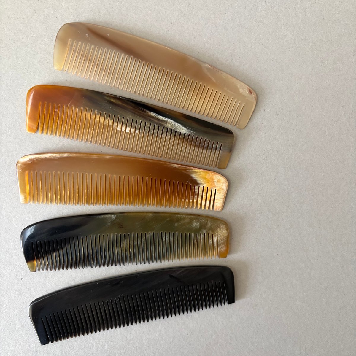 KOSTKAMM] Horn Pocket Comb / Narrow / 13.5cm