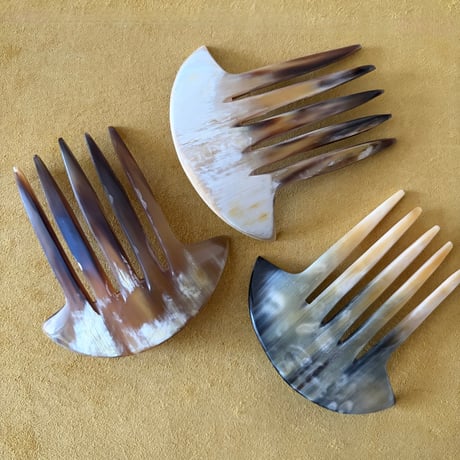 [KOSTKAMM] Horn Decorative Comb  /9435