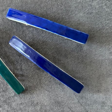 [ juju made ] English porcelain hair barrette