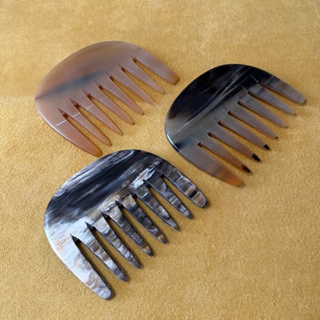 [KOSTKAMM]  Horn Curl Comb / Extreme Wide / 10cm / 120H