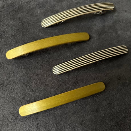 [KOSTKAMM]  Natural Wood Extra Slender Shape hair clip  6cm