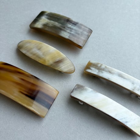 [KOSTKAMM]  Horn Hair Clip / 6cm / 9534