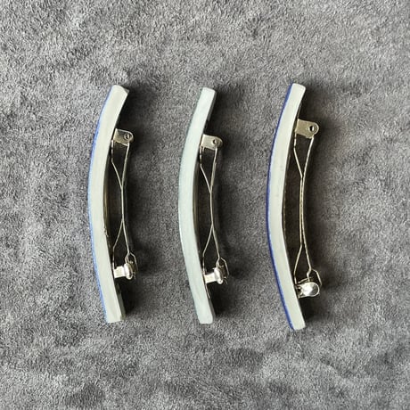 [ juju made ] English porcelain hair barrette