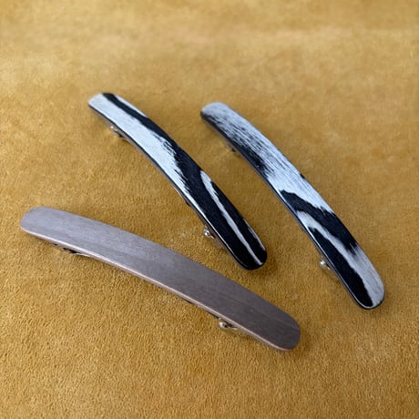 [KOSTKAMM]  Natural Wood Extra Slender sharp hair clip 6cm