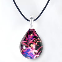 【夏限定】Night Flower＜海の謌 umi no uta  GLASS JEWELRY＞ [UPMW-006]