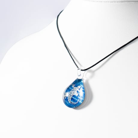 【夏限定】Yahruu Blue＜海の謌 umi no uta  GLASS JEWELRY＞ [UPMW-024]