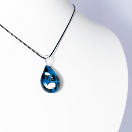 【夏限定】Kujira＜海の謌 umi no uta  GLASS JEWELRY＞ [UPMW-009]