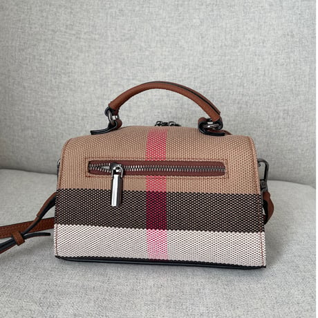 Leather cocoon bag