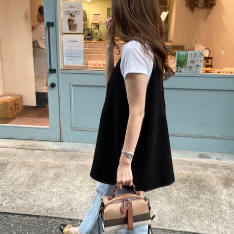 Knit camisole(Black)