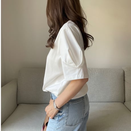 Design sleeve tops(White)