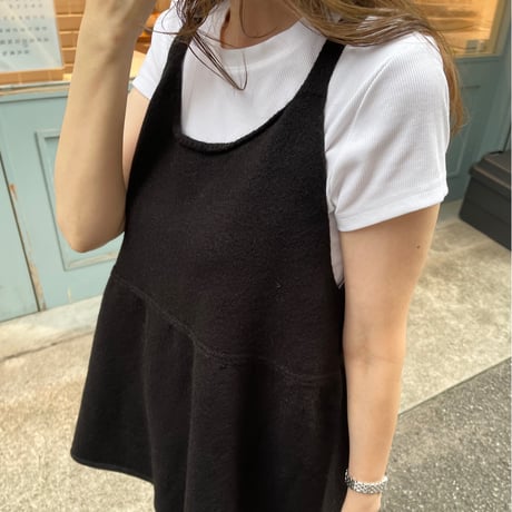 Knit camisole(Black)