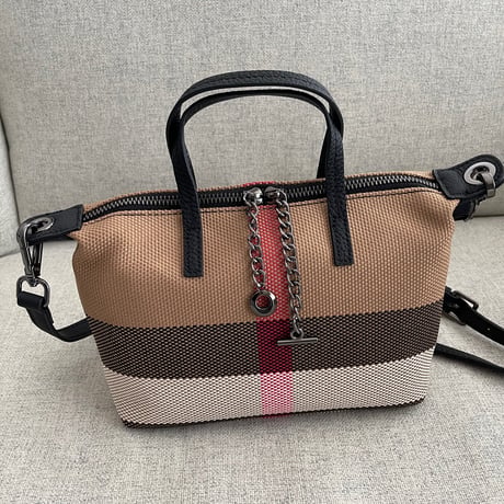 Leather  tote bag(Black)