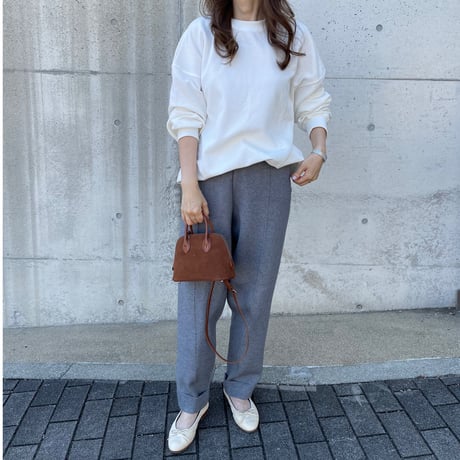 Rollup knit pants(Gray)