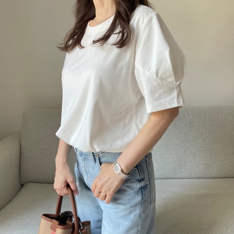 Design sleeve tops(White)