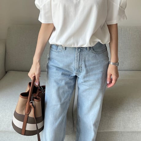 One sholder bucket bag(Brown)