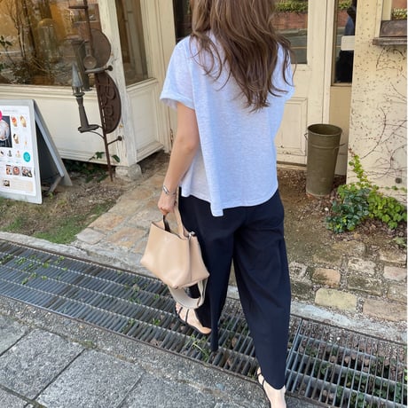 Flare cotton tops(Light gray)