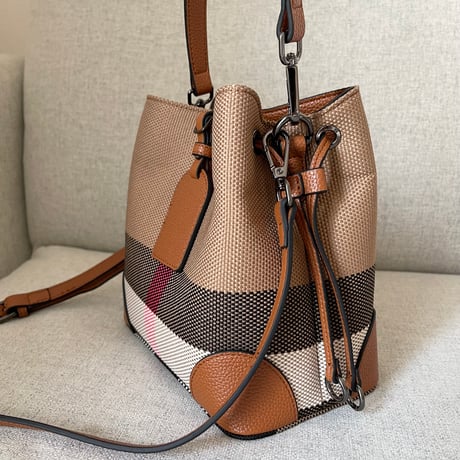 Leather 2way sholder bag