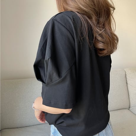 Design sleeve tops(Black)