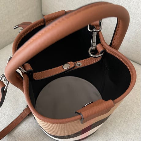 One sholder bucket bag(Brown)