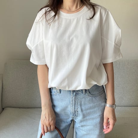 Design sleeve tops(White)
