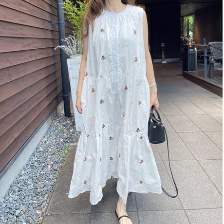 Flower teard onepiece