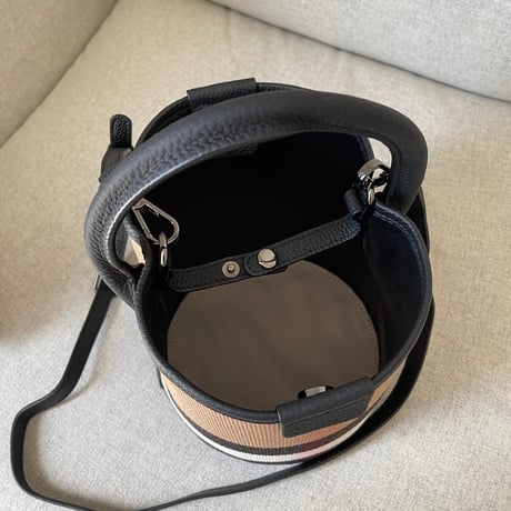 One sholder bucket bag(Black)