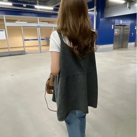 Knit camisole (gray)