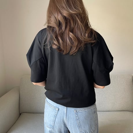 Design sleeve tops(Black)