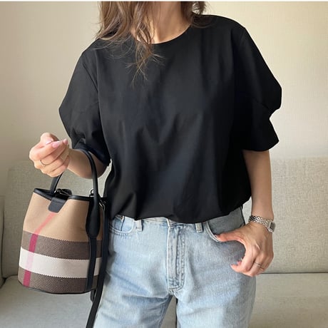 Design sleeve tops(Black)