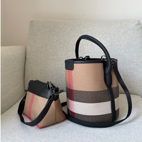 One sholder bucket bag(Black)