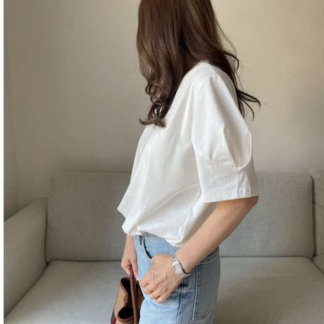 Design sleeve tops(White)