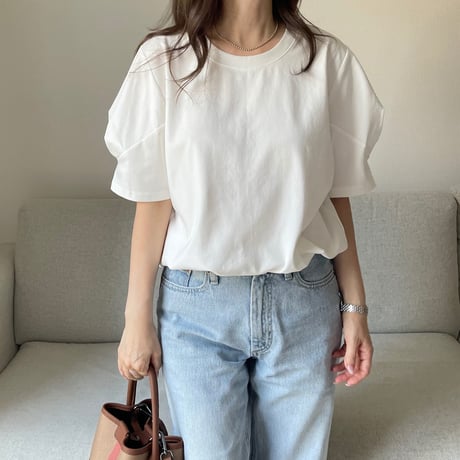 Design sleeve tops(White)