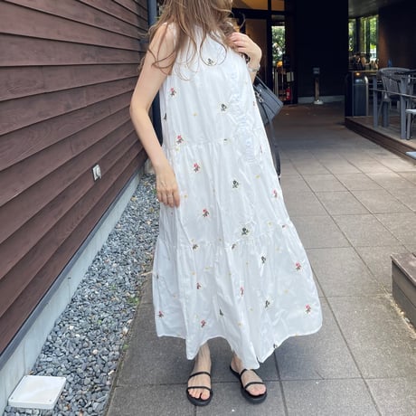Flower teard onepiece