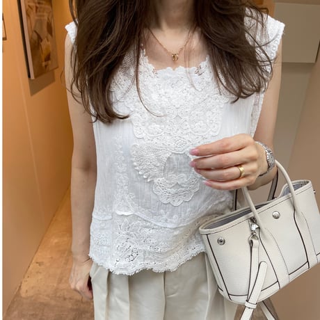 Cotton lace tops