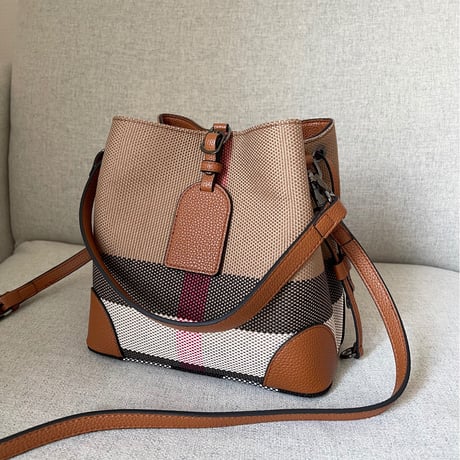 Leather 2way sholder bag