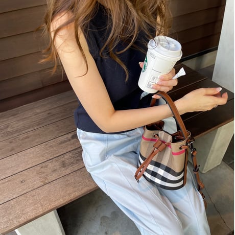 Mini bucket bag