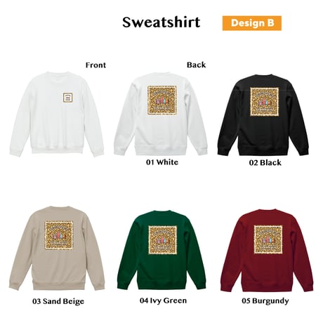 《期間限定》 スウェット トレーナー 【Design B】