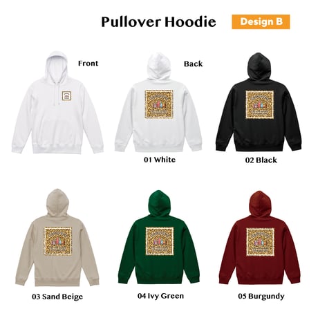 《期間限定》 プルオーバー パーカ 【Design B】