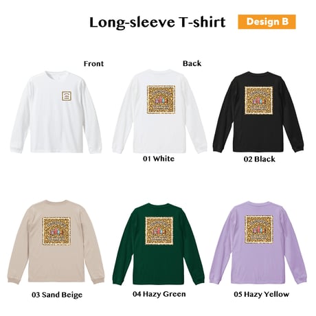 《期間限定》 ロングスリーブTシャツ 【Design B】
