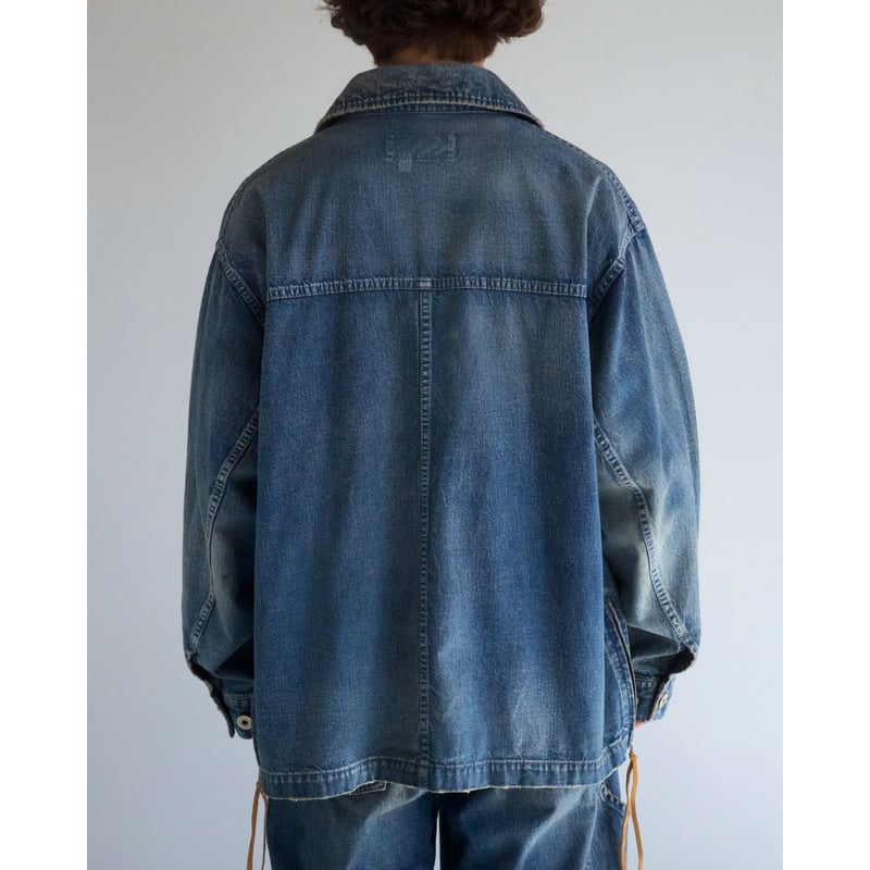 DENIM WORK JACKET INDIGO | independence