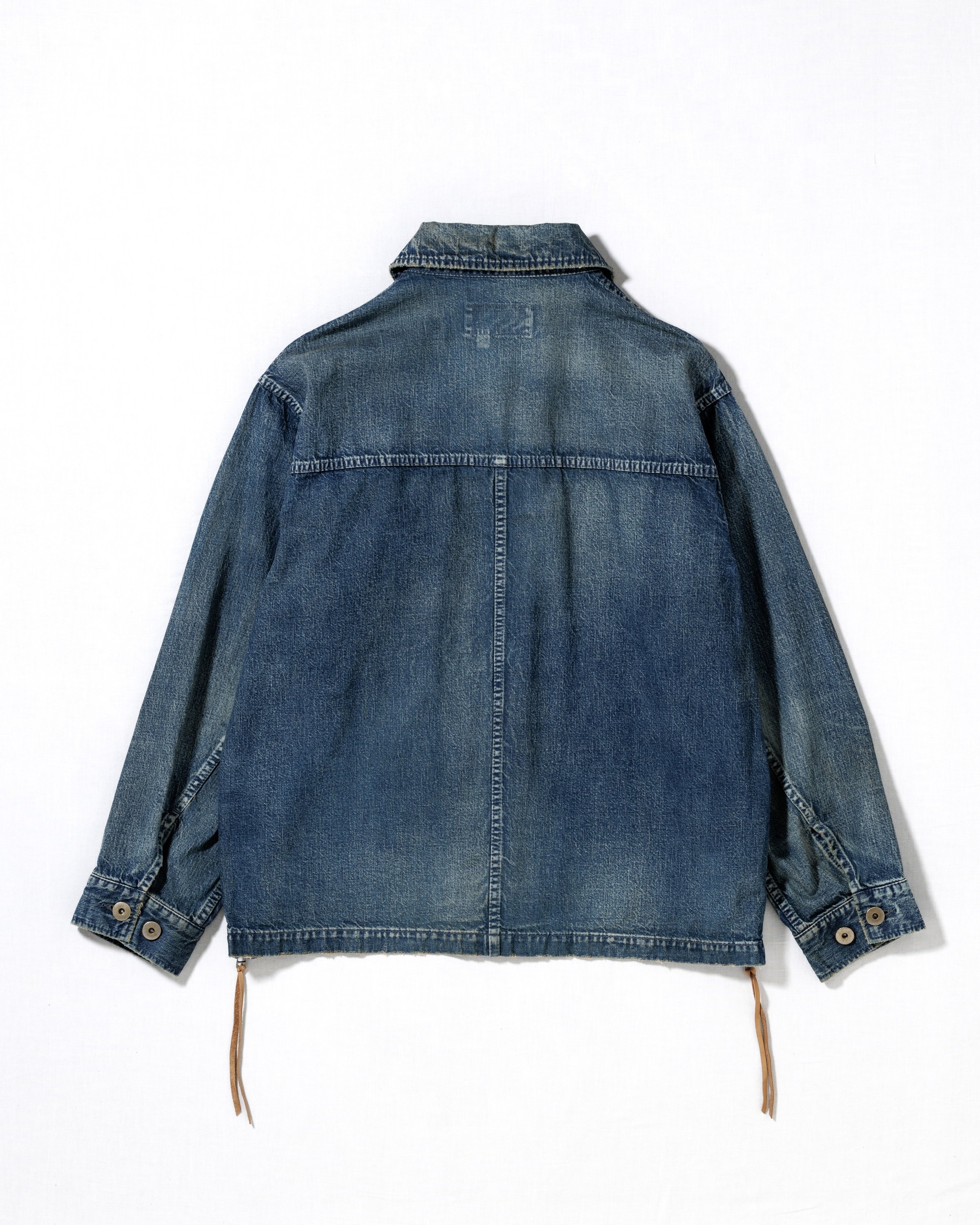 DENIM WORK JACKET INDIGO | independence