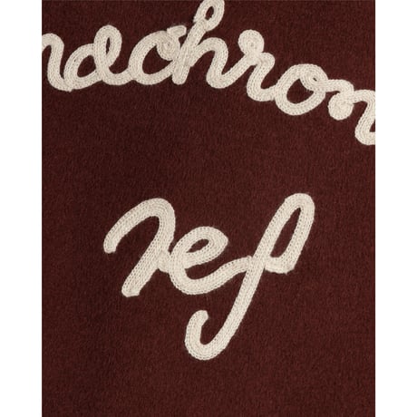 MELTON WOOL DRIZZLER JACKET RED