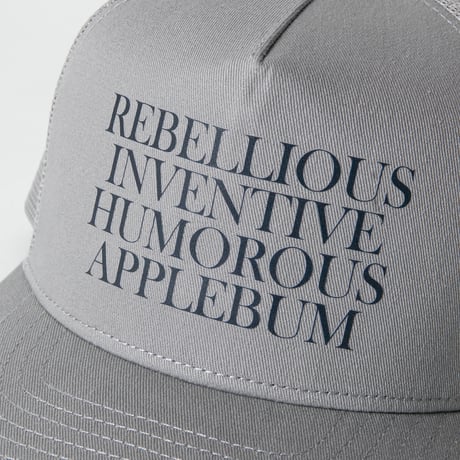 “PHILOSOPHY” MESH CAP