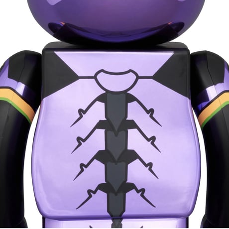 BE@RBRICK エヴァンゲリオン 第13号機 (新塗装メッキ版) 400％